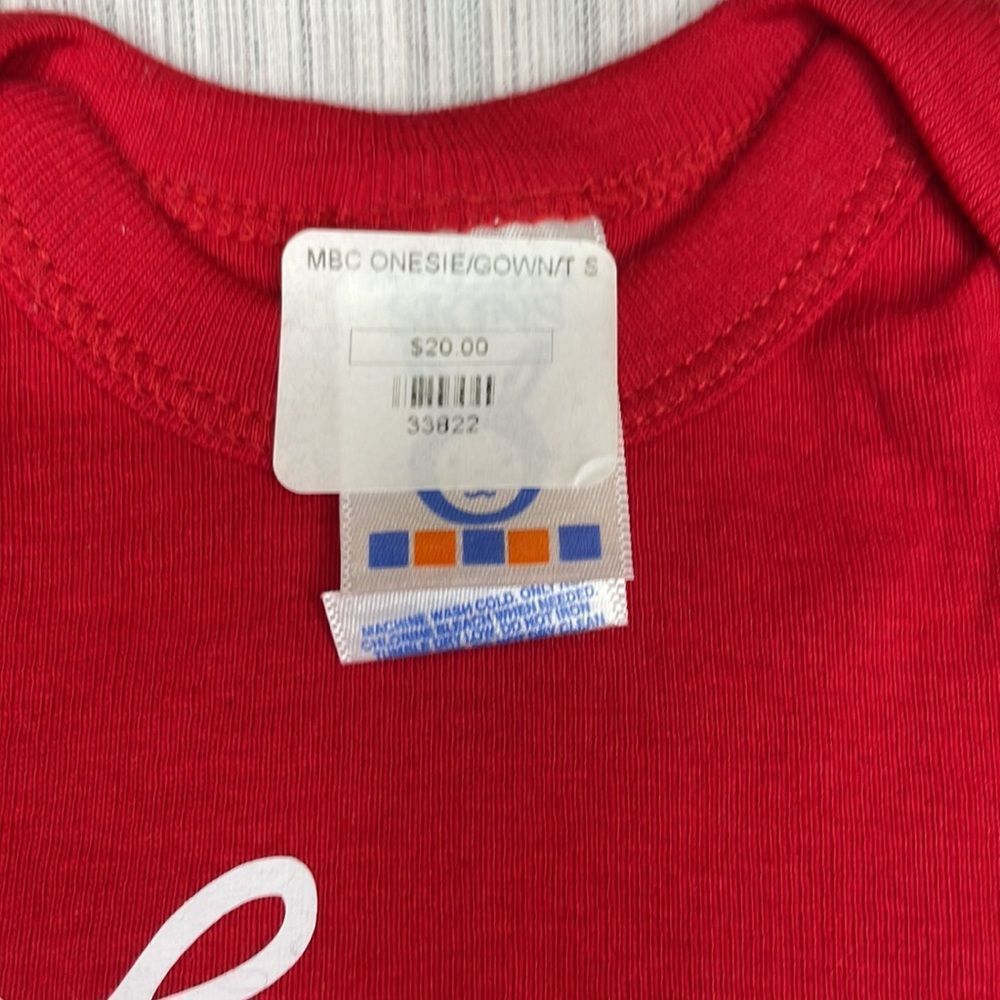 RABBIT SKINS love made me red onesie - Picture 2 of 5